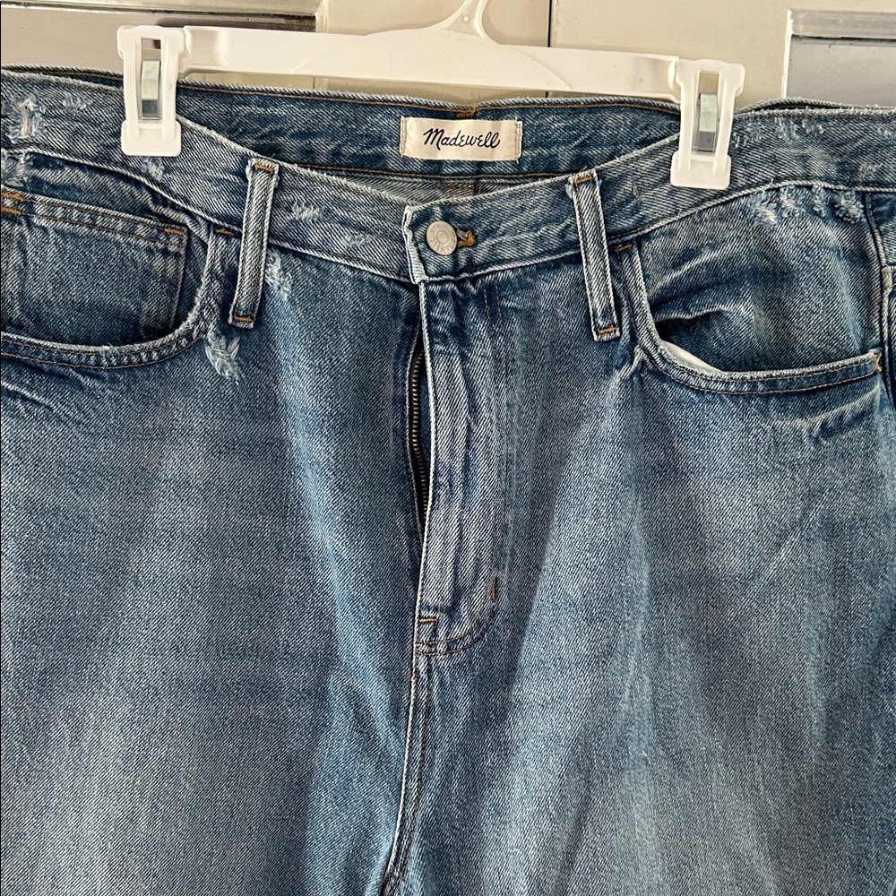 Madewell Women's Relaxed Fit Blue Jeans